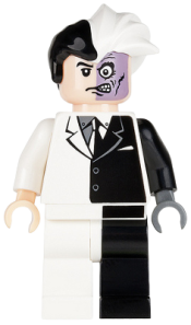 LEGO Two-Face with Black Stripe Hips minifigure