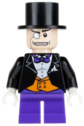 LEGO The Penguin, Dark Purple Short Legs minifigure