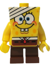 LEGO SpongeBob - Bandage on Head minifigure