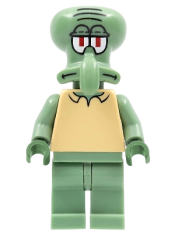 LEGO Squidward - Modified Head minifigure