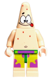 LEGO Patrick - Tongue Out minifigure