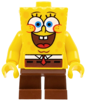 LEGO SpongeBob - Large Grin and Black Eyebrows minifigure
