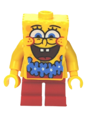 LEGO SpongeBob - Blue Lei minifigure