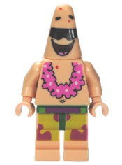 LEGO Patrick - Pink Lei minifigure