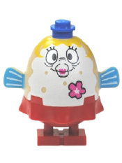 LEGO Mrs. Puff - Pink Flower minifigure