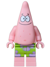 LEGO Patrick Star - Warm Pink, Lime Shorts set