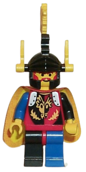 LEGO Dragon Knights - Dragon Master, Yellow Plumes, Dragon Cape minifigure