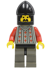 LEGO Fright Knights - Knight 2, Black Chin-Guard minifigure