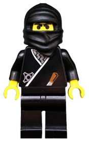 LEGO Ninja - Black minifigure
