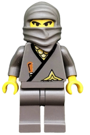 LEGO Ninja - Gray minifigure