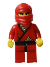 LEGO Ninja - Red (Reissue) minifigure