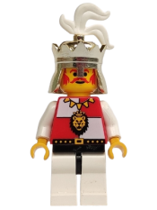 LEGO Royal Knights - King, with black/white legs minifigure
