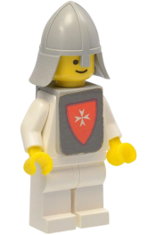 LEGO Classic - Yellow Castle Knight White - with Vest Stickers minifigure