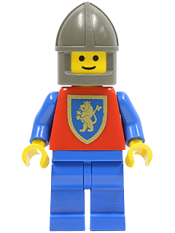 LEGO Crusader Lion - Blue Legs, Dark Gray Chin-Guard minifigure