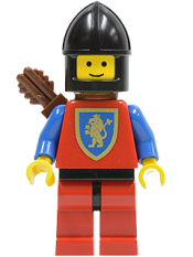 LEGO Crusader Lion - Red Legs with Black Hips, Black Chin-Guard, Quiver minifigure