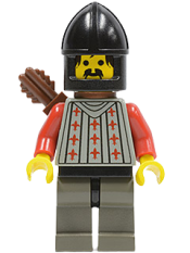 LEGO Fright Knights - Knight 2, Black Chin-Guard, Quiver minifigure