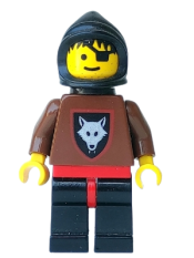 LEGO Wolfpack - Eye Patch, Brown Arms and Black Legs, Black Hood and Cape minifigure