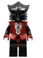 LEGO Knights Kingdom II - Shadow Knight Vladek, Dark Red Armor minifigure