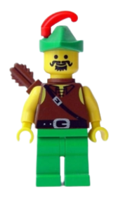 LEGO Dark Forest - Forestman 1 with Quiver minifigure