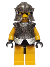 LEGO Knights Kingdom II - Rogue Knight 2 (Yellow Legs, Speckle Breastplate, Speckle Cheek Protector Helmet) minifigure