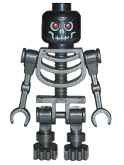 LEGO Fantasy Era - Skeleton Warrior 1, Black minifigure
