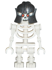 LEGO Fantasy Era - Skeleton Warrior 3, White, Speckled Helmet minifigure