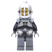 LEGO Fantasy Era - Crown Knight Plain with Breastplate, Grille Helmet, Scowl minifigure