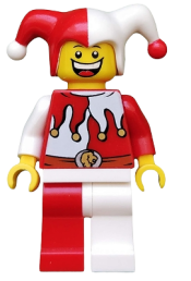 LEGO Kingdoms - Jester minifigure