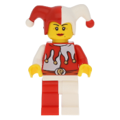 LEGO Kingdoms - Jester, Female minifigure
