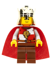 LEGO Kingdoms - Lion King Quarters, Black Eyebrows minifigure
