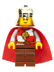 LEGO Kingdoms - Lion King Quarters, Reddish Brown Eyebrows minifigure