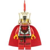 LEGO Kingdoms - Lion King with Plume (Chess King) minifigure