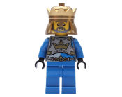 LEGO Castle - King's Knight Breastplate with Crown and Chain Belt, Crown minifigure