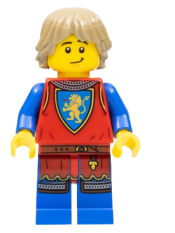 LEGO Lion Knight - Male, Dark Tan Hair minifigure