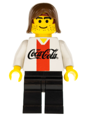 LEGO Soccer Player Coca-Cola Striker 3 minifigure