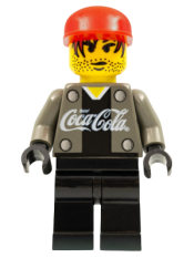 LEGO Soccer Player Coca-Cola Goalie minifigure