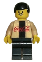 LEGO Soccer Player Coca-Cola Secret Player A - Gold minifigure