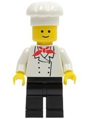 LEGO Chef - Black Legs, Standard Grin minifigure