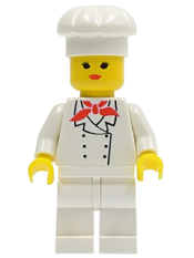 LEGO Chef - White Legs, Female minifigure