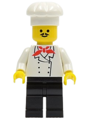 LEGO Chef - Black Legs, Moustache (Reissue) minifigure