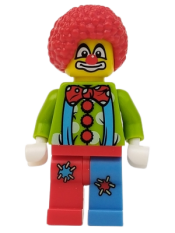 LEGO Circus Clown, Series 1 (Minifigure Only without Stand and Accessories) minifigure