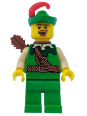 LEGO Forestman, Series 1 (Minifigure Only without Stand and Accessories) minifigure