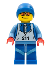 LEGO Skier, Series 2 (Minifigure Only without Stand and Accessories) minifigure