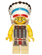 LEGO Tribal Chief, Series 3 (Minifigure Only without Stand and Accessories) minifigure