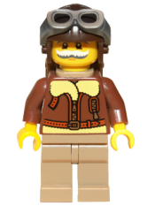 LEGO Pilot, Series 3 (Minifigure Only without Stand and Accessories) minifigure