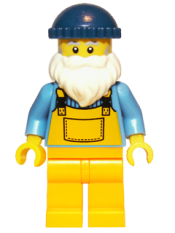 LEGO Fisherman, Series 3 (Minifigure Only without Stand and Accessories) minifigure