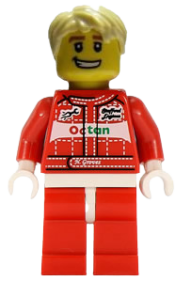 LEGO Race Car Driver, Series 3 (Minifigure Only without Stand and Accessories) minifigure