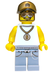 LEGO Rapper, Series 3 (Minifigure Only without Stand and Accessories) minifigure