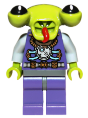 LEGO Space Alien, Series 3 (Minifigure Only without Stand and Accessories) minifigure