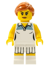 LEGO Tennis Player, Series 3 (Minifigure Only without Stand and Accessories) minifigure